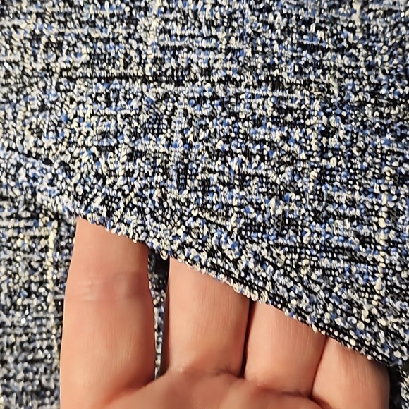 White House Black Market - NWT - Moto Style   Jacket - Size 14 - Blue Celeste - Picture 9 of 11